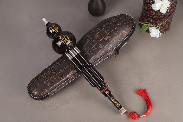 Yunnan Hulusi - C Key & Bb Key Professional Grade Hulusi for Beginners, Adult Self-Learning & Student Practice, Chinese Traditional Wind Instrument